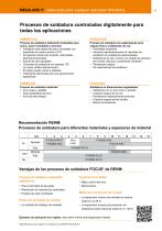 MEGA.ARC P - REGULACIÓN CONTINUA: PARA RESULTADOS DE SOLDADURA MIG/MAG PERFECTOS - 5