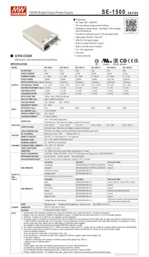 SE-1500 series
