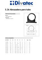 5.26 Abrazadera para tubo