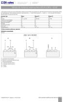 Vâlvula de mariposa versiôn quimica eléctrica [d63 - d225]