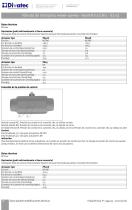 Vâlvula de mariposa versiôn quimica eléctrica [d63 - d225]-8