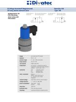 way plastic solenoid valve