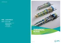 DIN-Rail Industrial Distribution Terminal Blocks