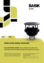 Anemometro Ultrasonico WUS - 6