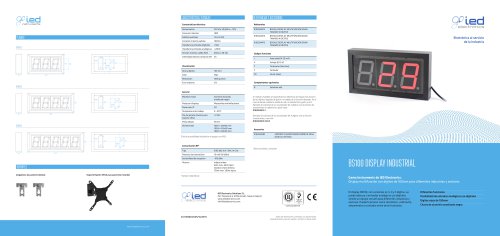 BS 100 INDUSTRIAL DISPLAY