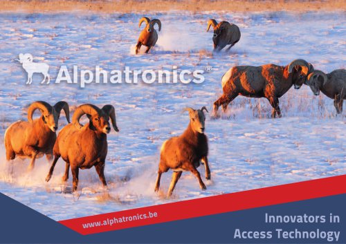 Catalog Alphatronics