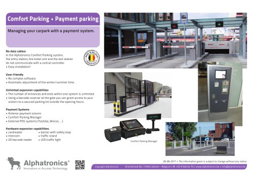 Payment Parking - Comfort Parking