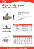 Paso total Brida ISO-5211 para actuadores - 1