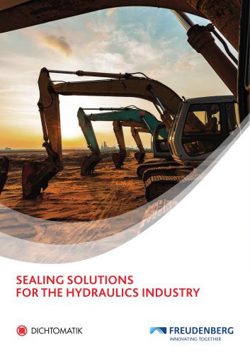 SEALING SOLUTIONS FOR THE HYDRAULICS INDUSTRY