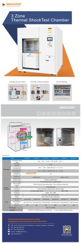 3 Zone Thermal Shock Chamber