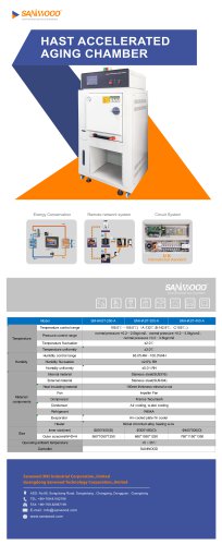 Aging test chamber SM-HAST-300-A