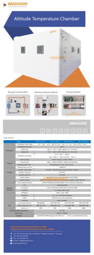 Altitude test chamber SM-VTH-3000-CC