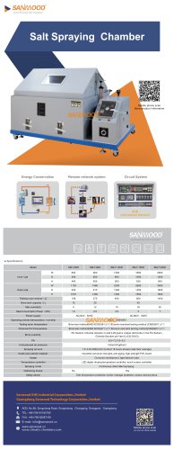 SALT SPRAY TEST CHAMBER / HUMIDITY AND TEMPERATURE SM-Y-120D