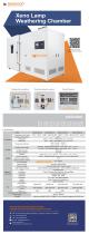 SOLAR SIMULATION TEST CHAMBER / WITH XENON ARC LAMP / WITH TEMPERATURE AND CLIMATIC CONTROL / UV SM-XD-1000-CA