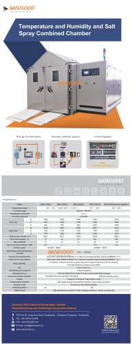 Temperature and Humidity and Salt Spray Corrosion Test Chamber