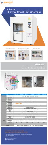 Thermal shock test chamber SM-300-3P-A