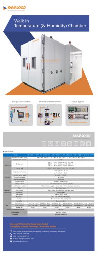 Walk in Humidity Test Chamber