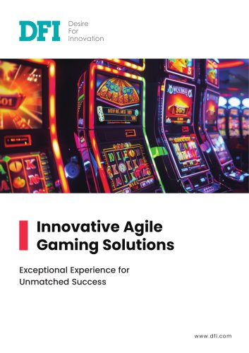 DFI Brochure of application-Gaming Embedded System