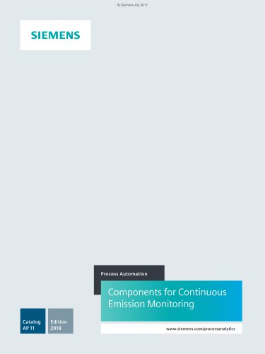 Components for Contiuous Emission Monitoring