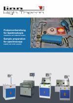 Sample preparation for spectroscopy