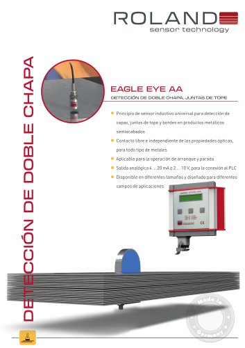 Eagle Eye AA  Detección de doble chapa, juntas de tope