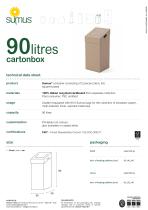 90 litres cartonbox