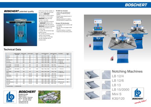 Notching machine