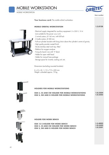 Workstation data