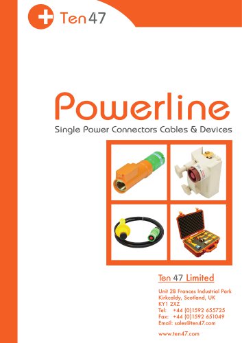 Powerline Connectors and Network Devices