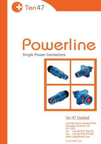 Powerline Single Power Connectors