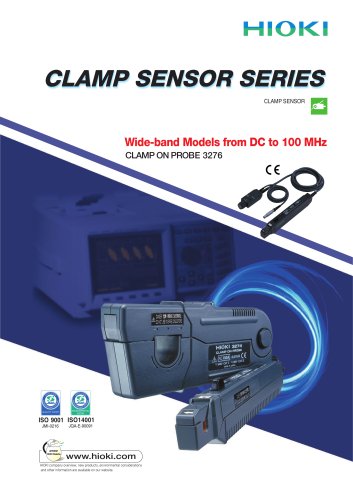 HIOKI 327x Series Clamp On Sensors