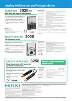 HIOKI Digital HiTESTER Series - 8