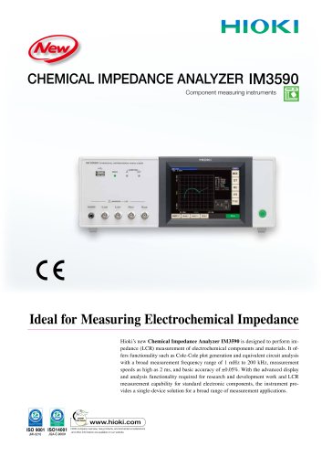 HIOKI IM3590 Chemical Impedance Analyzer