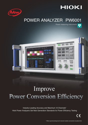 PW6001 Power Analyzer