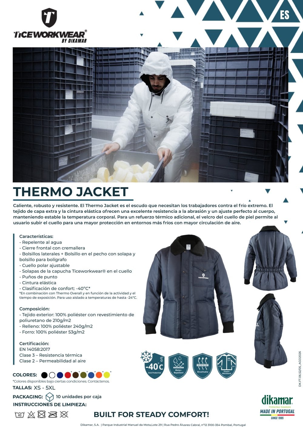 DK.FT.06.5205_ES_ThermoJacket_AGO2026 - DIKAMAR - Protective Solutions