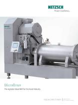 MasterRefiner Agitator Bead Mill for the Food Industry