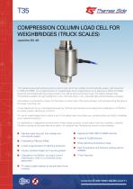 T35 Load cell Data sheet