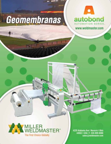 Geomembranas - Automatización