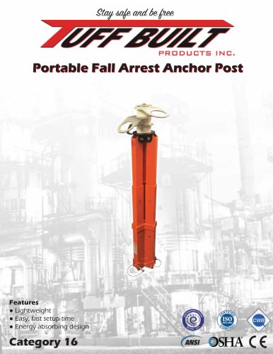 Portable Fall Arrest Anchor Post