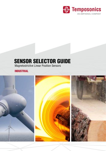 Temposonics Sensor Selector Guide Industry