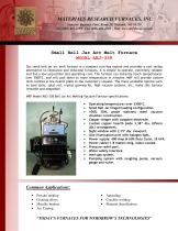 Small Bell Jar Arc Melt Furnace MODEL ABJ - 338