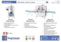 Llenadora de garrafas hasta 30 litros