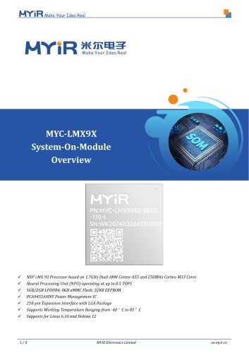 MYC-LMX9X