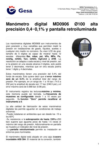 MD0906 &Oslash;100