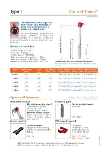 Control-Therm Type T