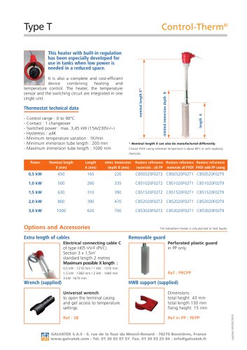 Control-Therm Type T