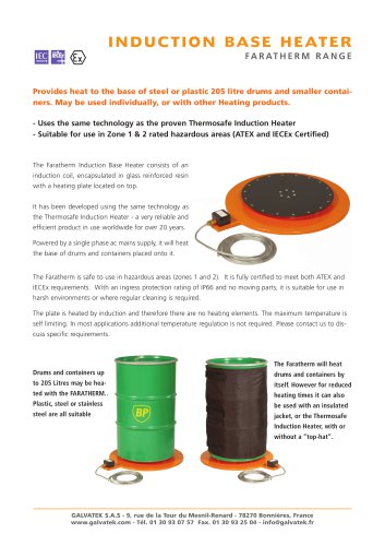 Induction base Faratherm - 660401