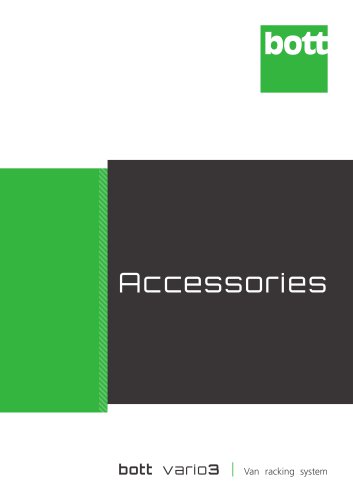 bott vario3 accessories catalogue 2026