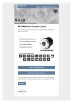 AK58  ABSOLUTE MULTITURN ROTARY ENCODER