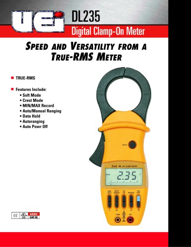 Digital Clamp-on Multimeter DL235